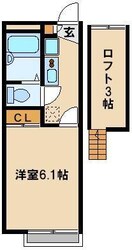 レオパレスラスタIIの物件間取画像